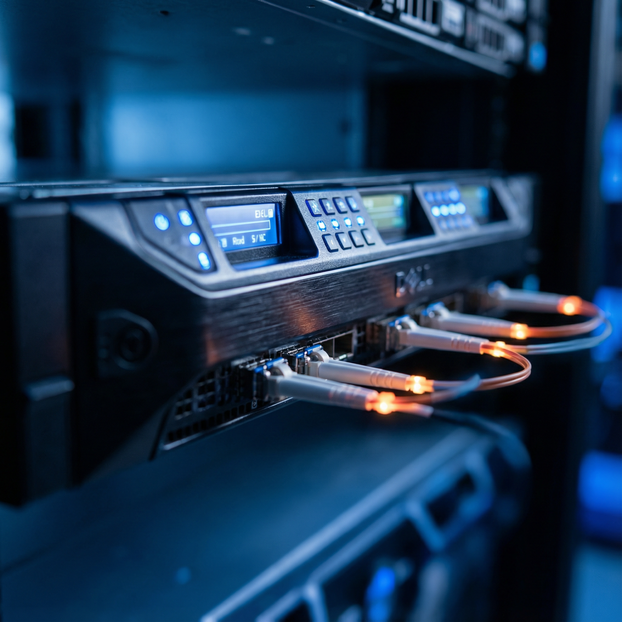 Modern Data Centre Server Room